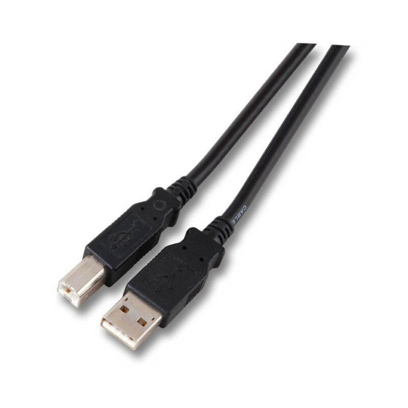 efb-elektronik-k52555-cable-usb-5-m-20-usb-a-usb-b-negro