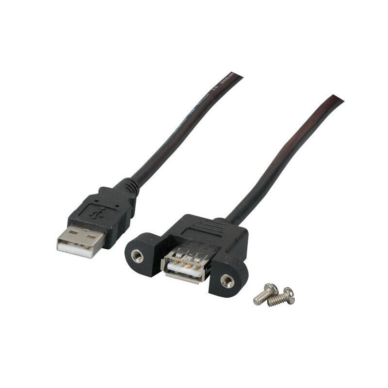 efb-elektronik-k5291sw05v2-cable-usb-05-m-20-usb-a-negro