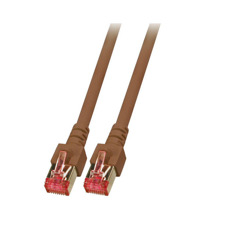 efb-elektronik-k5517025-cable-de-red-025-m-cat6-sftp-s-stp-marron