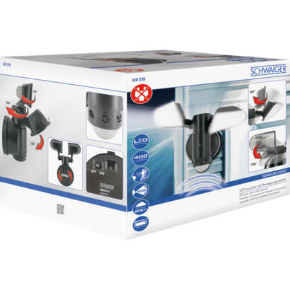 schwaiger-led220-011-iluminacion-al-aire-libre-aplique-de-pared-para-exterior