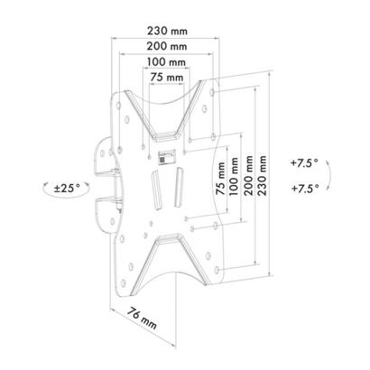 soporte-de-pared-para-tv-schwaiger-23-42-1-articulacion-max25-kg-negro