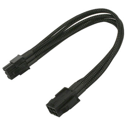 cable-de-extension-nanoxia-6pin-pci-e-30-cm-negro-nx6pv3e