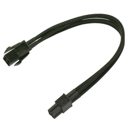 cable-de-extension-nanoxia-p4-30-cm-single-negro-nxp4v3e