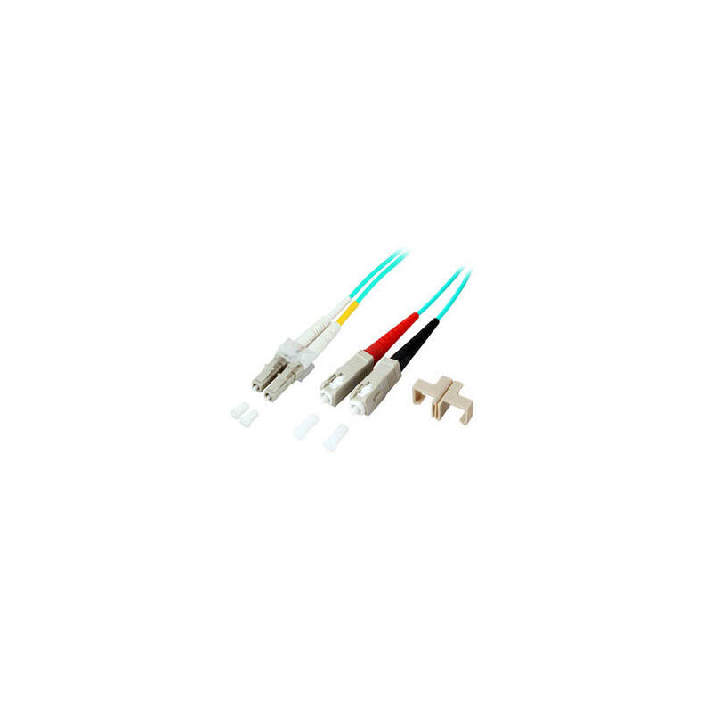 efb-elektronik-o031410-cable-de-fibra-optica-10-m-lc-sc-azul