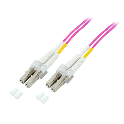 efb-elektronik-o031915-cable-de-fibra-optica-15-m-om4-lc-violeta