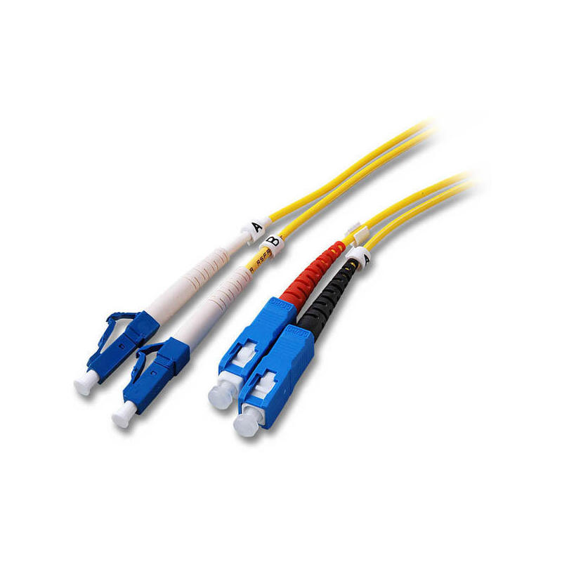 efb-elektronik-o036010-cable-de-fibra-optica-10-m-os2-lc-sc-amarillo