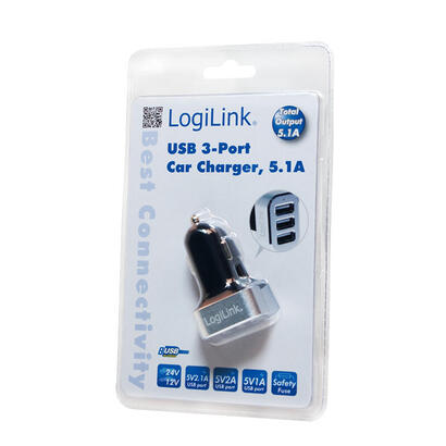 logilink-pa0082-cargador-de-coche-5100-mah-usb-de-3-tomas