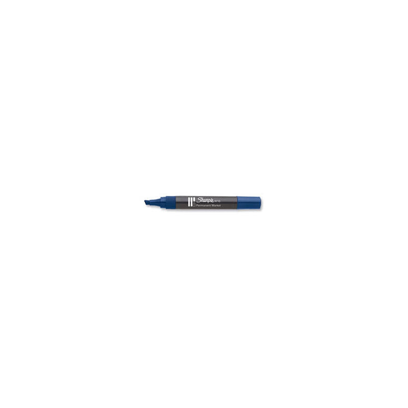 sharpie-marcador-permanente-w10-punta-biselada-azul-12u-