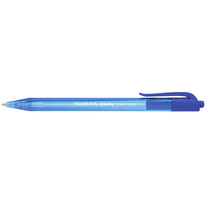 papermate-inkjoy-100-rt-azul-boligrafo-de-punta-retractil-con-pulsador-medio-20-piezas