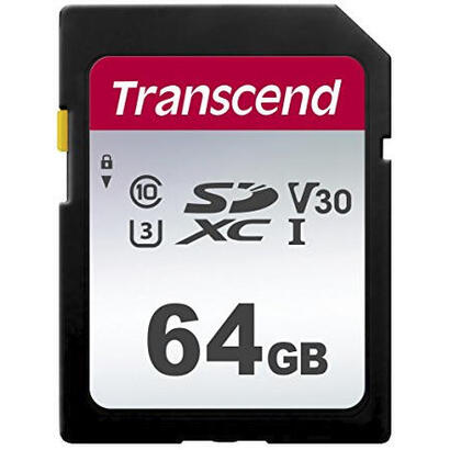 transcend-ts64gsdc300s-memoria-flash-64-gb-sdxc-clase-10-nand