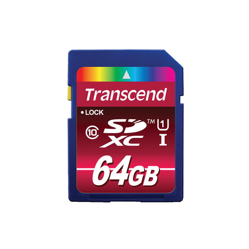 transcend-ts64gsdxc10u1-memoria-flash-64-gb-sdxc-clase-10