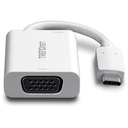 trendnet-tuc-vga2-adaptador-de-cable-usb-c-vga-blanco