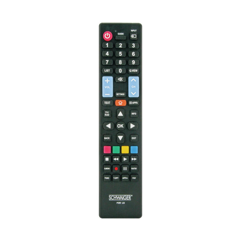 schwaiger-ufb100lg-533-mando-a-distancia-ir-inalambrico-tv-botones