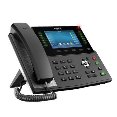 fanvil-x7c-telefono-ip-negro-terminal-con-conexion-por-cable-lcd-20-lineas-wifi