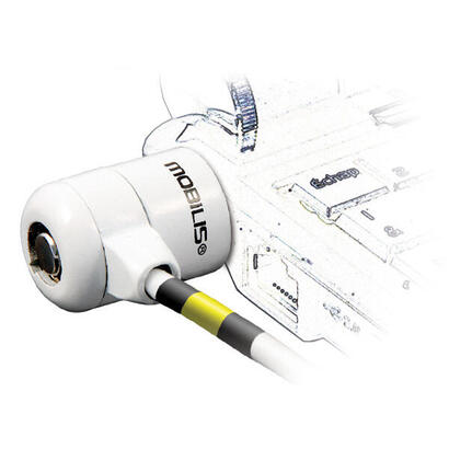 mobilis-corporate-key-cable-antirrobo-blanco-18-m