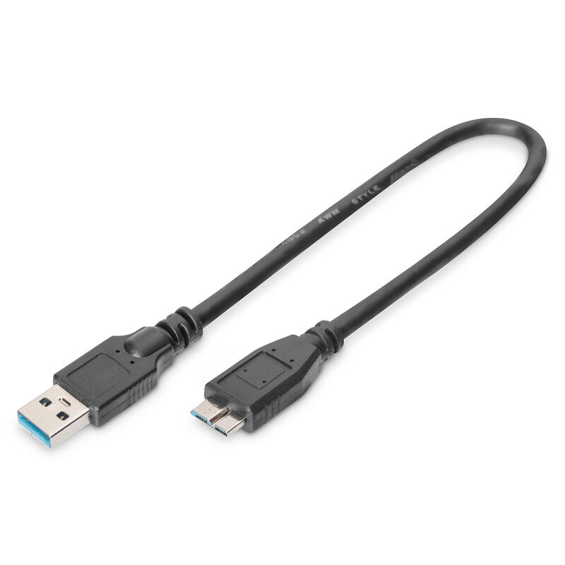 assmann-electronic-ak-300117-003-s-cable-usb-025-m-32-gen-1-31-gen-1-usb-a-micro-usb-b-negro