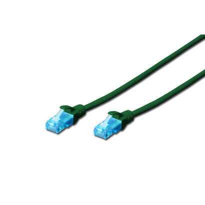 digitus-cat5e-1m-cable-de-red-uutp-utp-verde