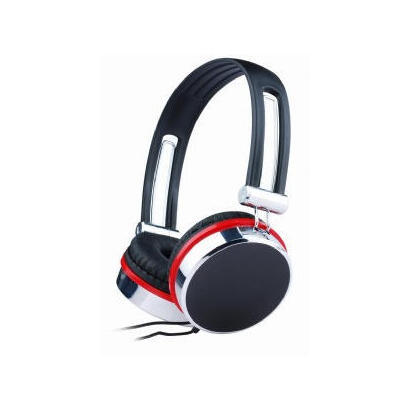 gembird-mhp-903-auricular-y-casco-auriculares-diadema-negro-rojo-acero-inoxidable