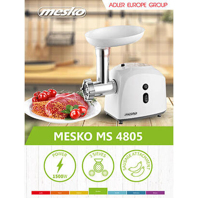 mesko-ms-4805-picadora-600-w-blanco