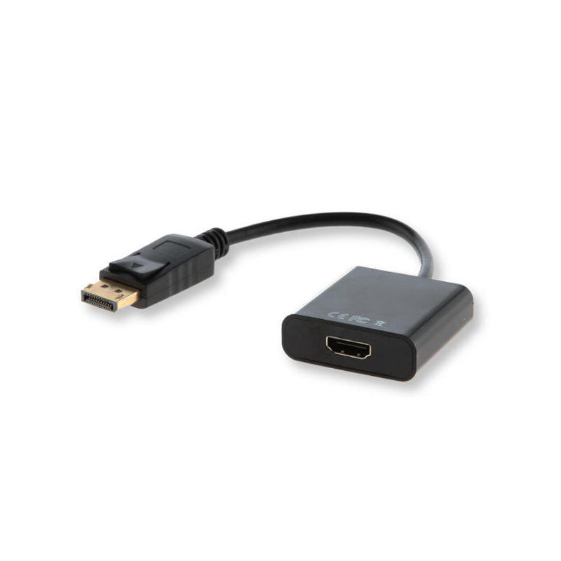 savio-cl-55-adaptador-de-cable-dp-hdmi-a-negro