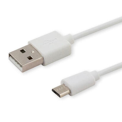 savio-cl-124-cable-usb-2-m-20-usb-a-micro-usb-b-blanco