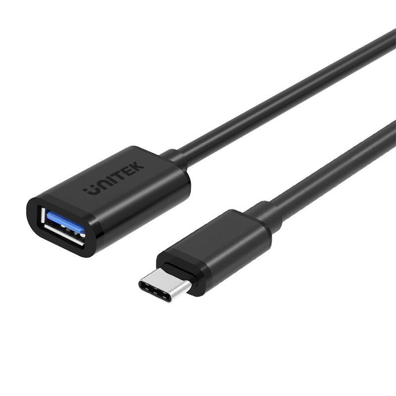 unitek-y-c476bk-cable-usb-02-m-2032-gen-1-31-gen-1-usb-c-usb-a-negro