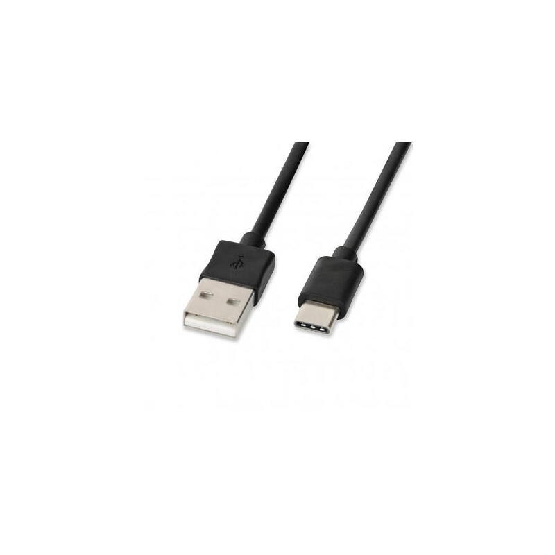 i-box-cable-usb-type-c-2a-a-usb-a-1m-negro