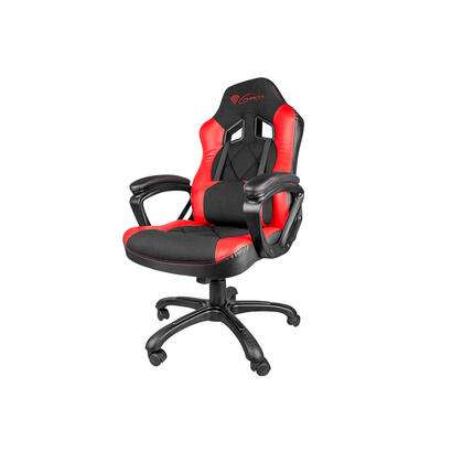 natec-genesis-sx33-silla-para-videojuegos-de-pc-asiento-acolchado-negro-rojo