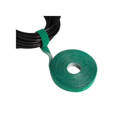 logilink-kab0054-correa-de-cable-cinta-de-velcro-4m-verde