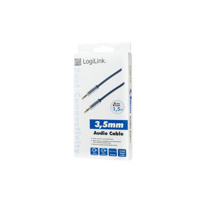 logilink-ca10150-cable-de-audio-15-m-35mm-azul