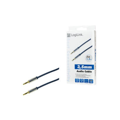 logilink-ca10150-cable-de-audio-15-m-35mm-azul