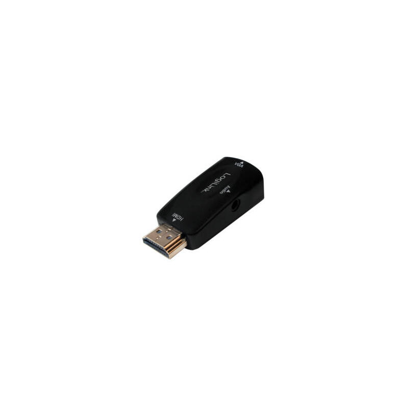 logilink-cv0107-adaptador-de-cable-hdmi-vga-negro