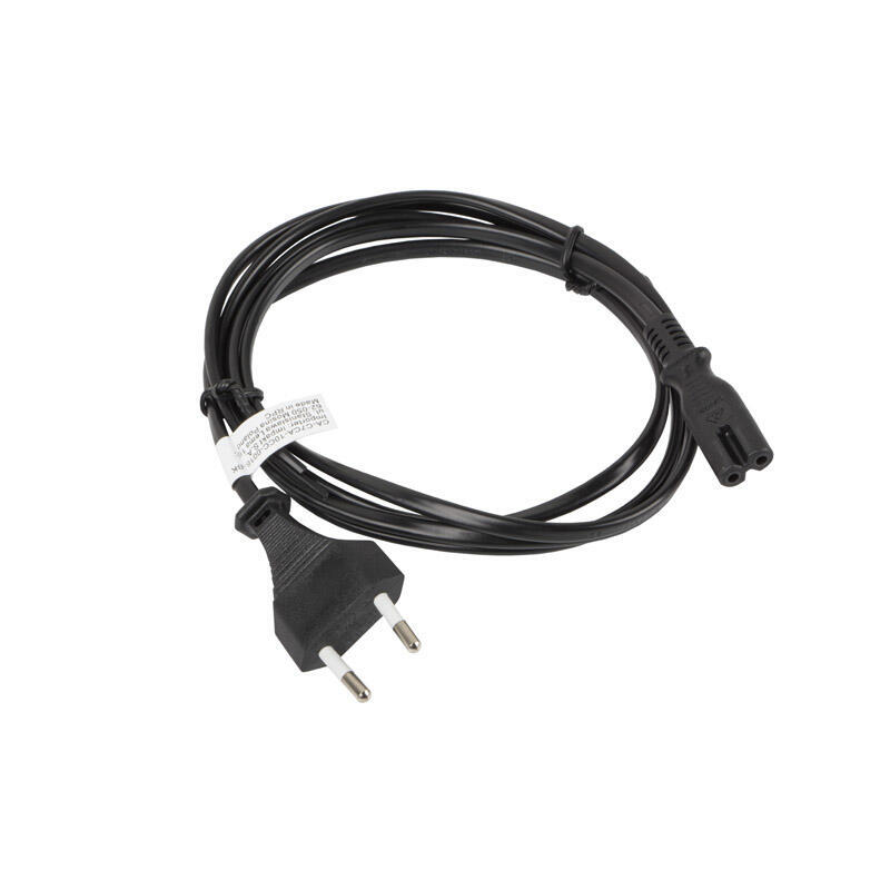 cable-de-alimentacion-lanberg-ca-c7ca-10cc-0018-bk-conectores-cee-716-iec320-c7-18-metros