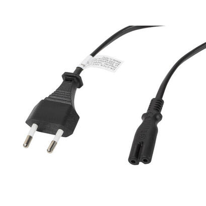 cable-de-alimentacion-lanberg-ca-c7ca-10cc-0018-bk-conectores-cee-716-iec320-c7-18-metros