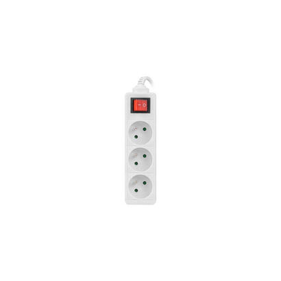 lanberg-ps1-03e-0300-w-regleta-de-enchufes-3m-blanca-3x-230v-pl-con-interruptor