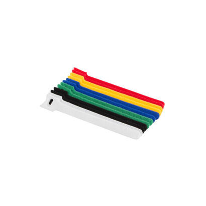paquete-de-12-tiras-de-velcro-lanberg-org01-mt150-mc6-para-organizar-cables-12mm15cm-colores-blanconegroverdeazulamarillorojo