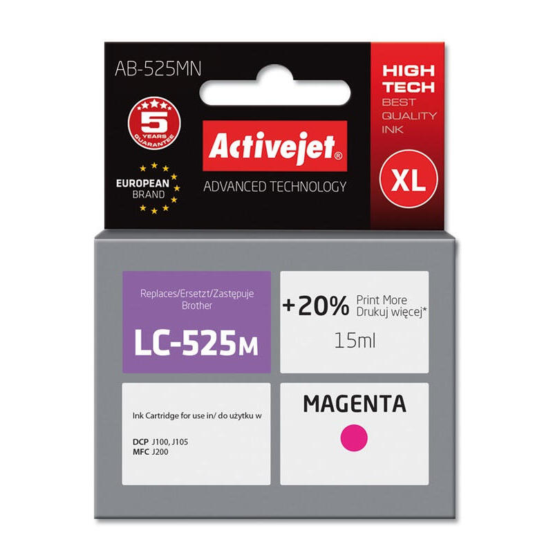 tinta-activejet-ab-525mn-reemplazo-para-brother-lc525m-supreme-15-ml-magenta