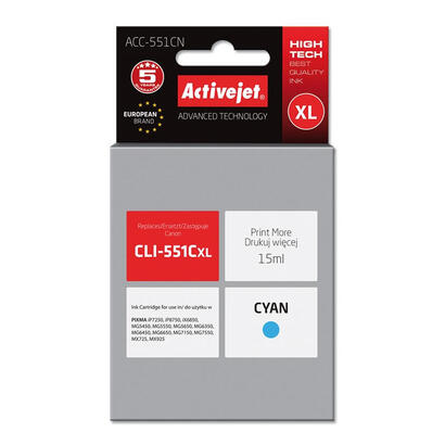 tinta-activejet-acc-551cn-reemplazo-canon-cli-551c-supreme-15-ml-cyan