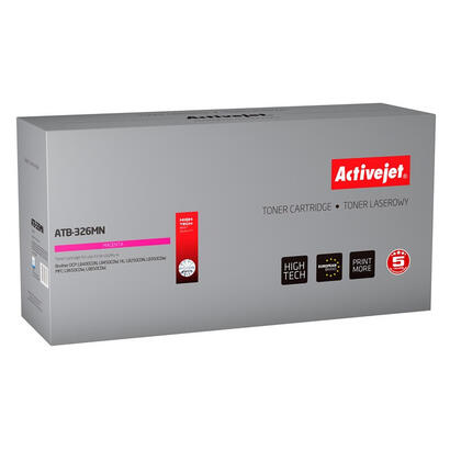 toner-activejet-compatible-para-brother-tn-326m-supreme-3500-paginas-magenta