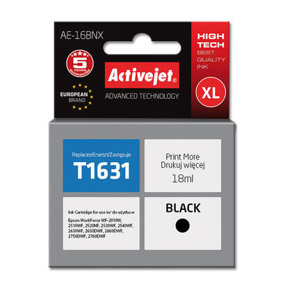 tinta-activejet-ae-16bnx-reemplazo-para-epson-16xl-t1631-supreme-18-ml-negra