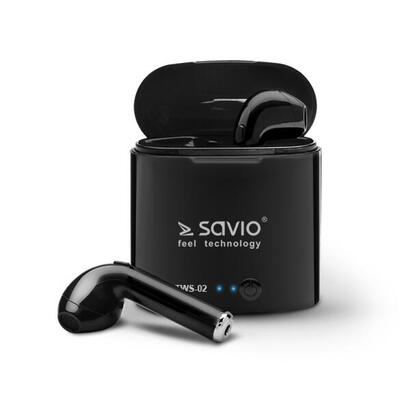 savio-tws-02-auriculares-inalambricos-con-bluetooth-negro