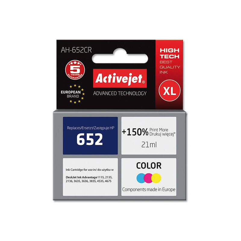 tinta-activejet-ah-652cr-reemplazo-para-hp-652-f6v24ae-premium-21-ml-color