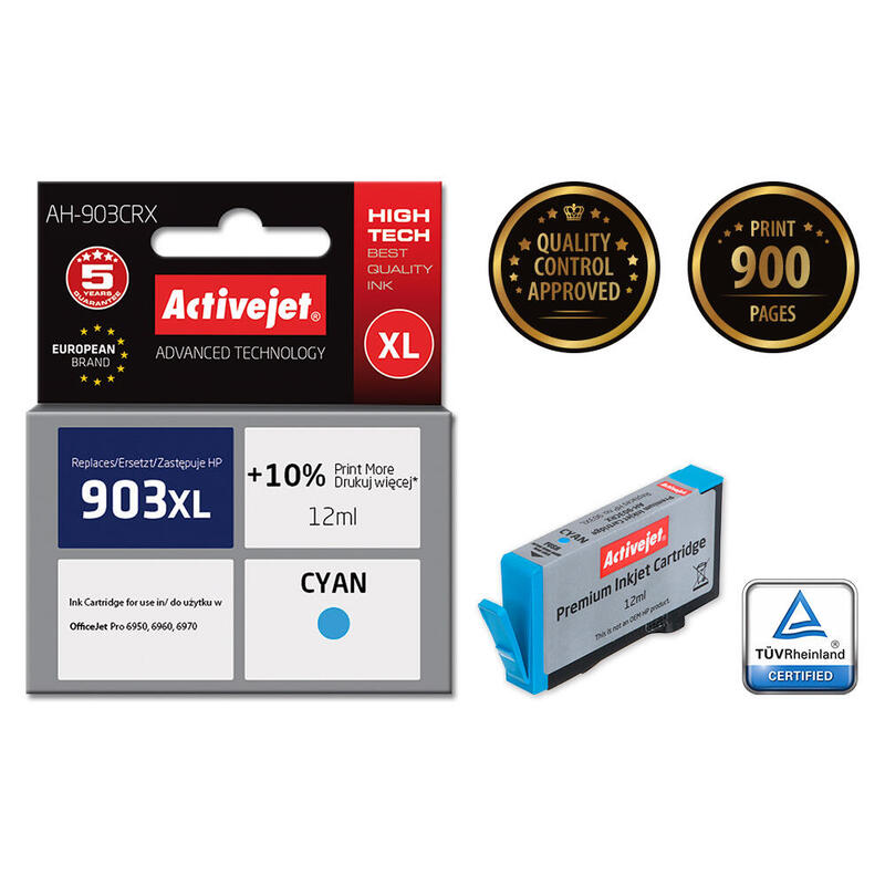 tinta-activejet-ah-903crx-reemplazo-de-hp-903xl-t6m03ae-premium-12-ml-cyan tinta-activejet-ah-903crx-reemplazo-de-hp-903xl-t6m03ae-premium-12-ml-cyan