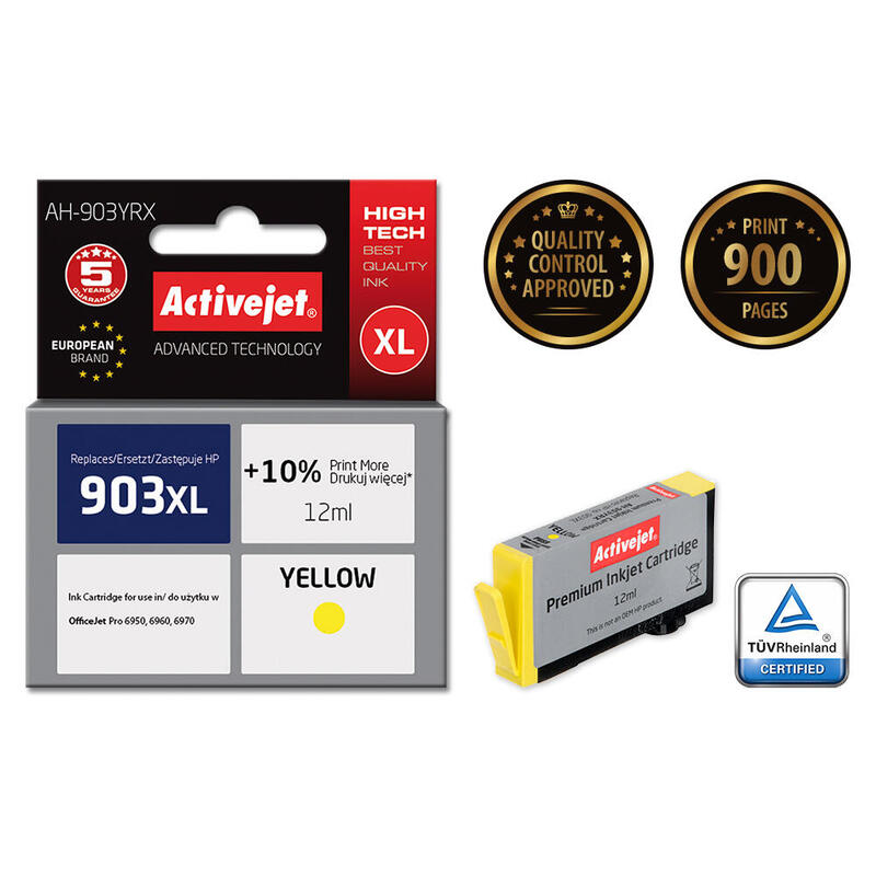 tinta-activejet-ah-903yrx-reemplazo-de-hp-903xl-t6m11ae-premium-12-ml-amarillo tinta-activejet-ah-903yrx-reemplazo-de-hp-903xl-t6m11ae-premium-12-ml-amarillo