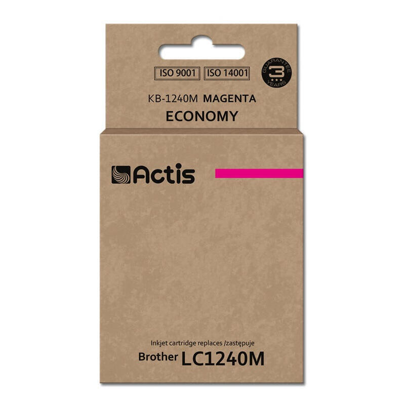 tinta-actis-kb-1240m-reemplazo-de-brother-lc1240m-lc1220m-estandar-19-ml-magenta