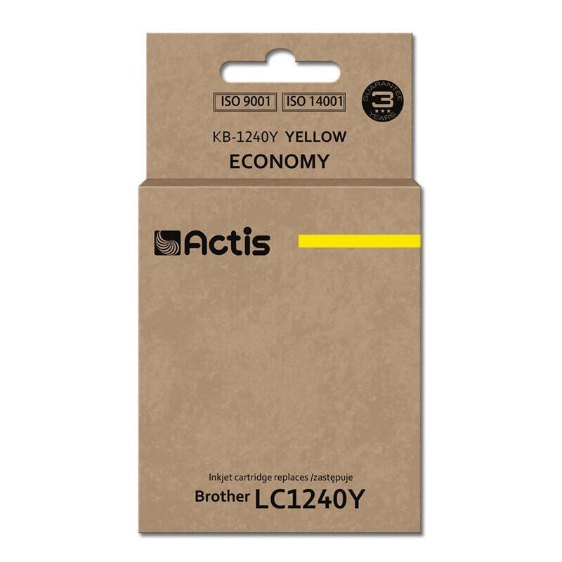 tinta-actis-kb-1240y-brother-lc1240-amarillo