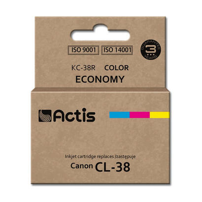 actis-kc-38r-tinta-compatible-cian-cl-38-magenta-amarillo-1-piezas