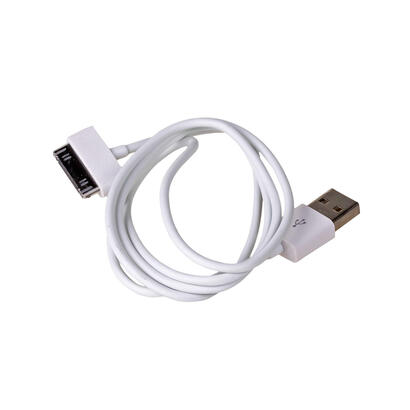 cable-akyga-ak-usb-08-usb-m-apple-30-pin-m-1-m-white-color