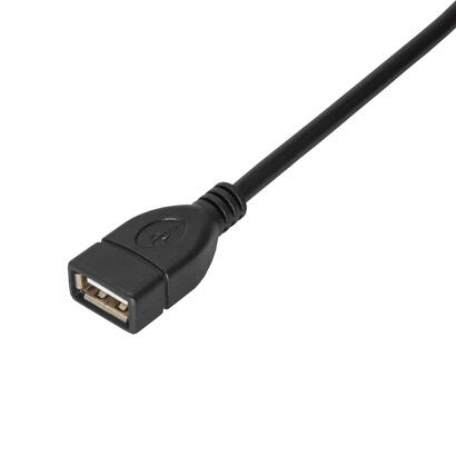 cable-akyga-ak-usb-23-usb-m-usb-20-f-015-m-black-color