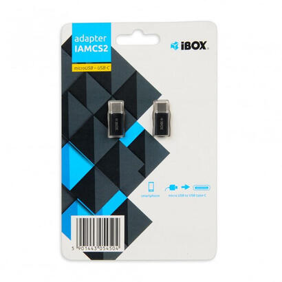 ibox-adaptador-usb-c-a-micro-usb-negro